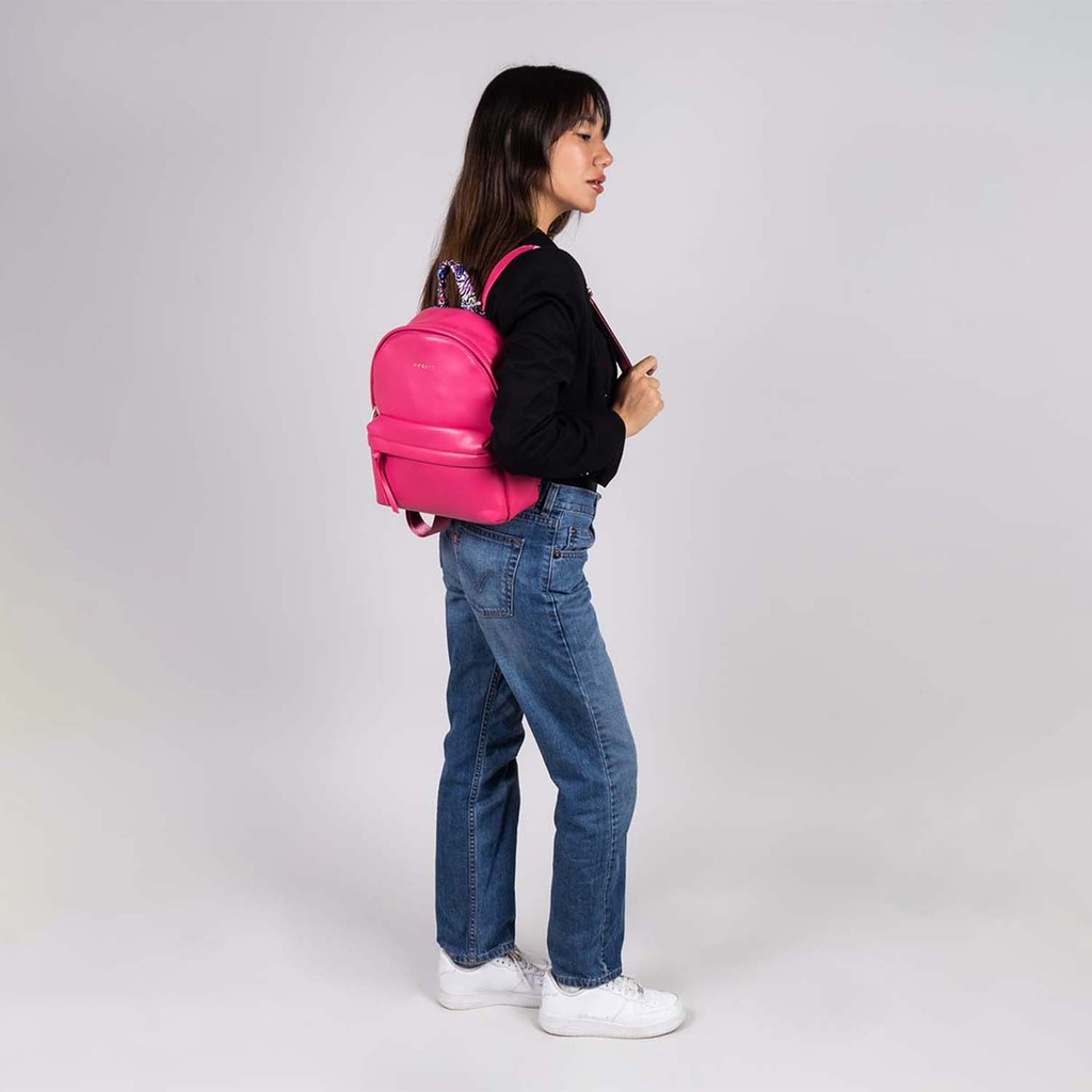 Bolso Gorétt Tipo Mochila Garnan Rosa