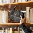 Bolso LB Tipo Satchel Stane Negro