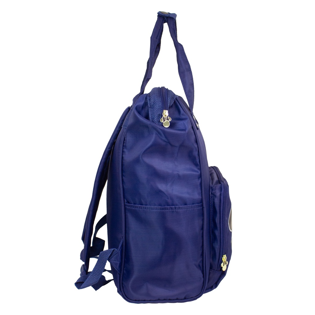 Pañalera Disney Minnie Mouse Tipo Mochila Azul