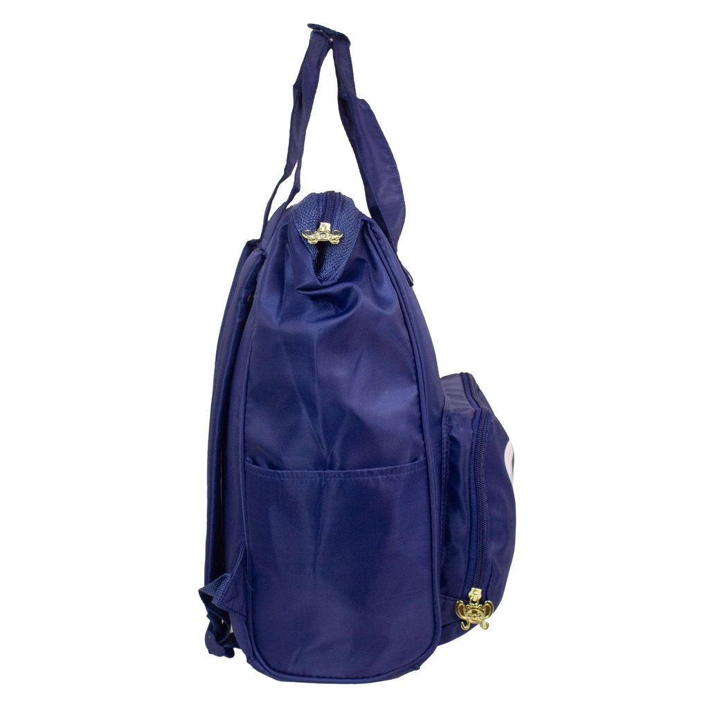 Pañalera Tipo Mochila Disney Stitch Azul