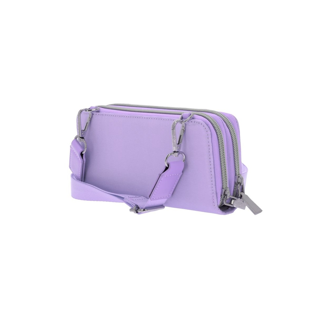 Billetera Grande Para Mujer Color Lila Madison Maritza