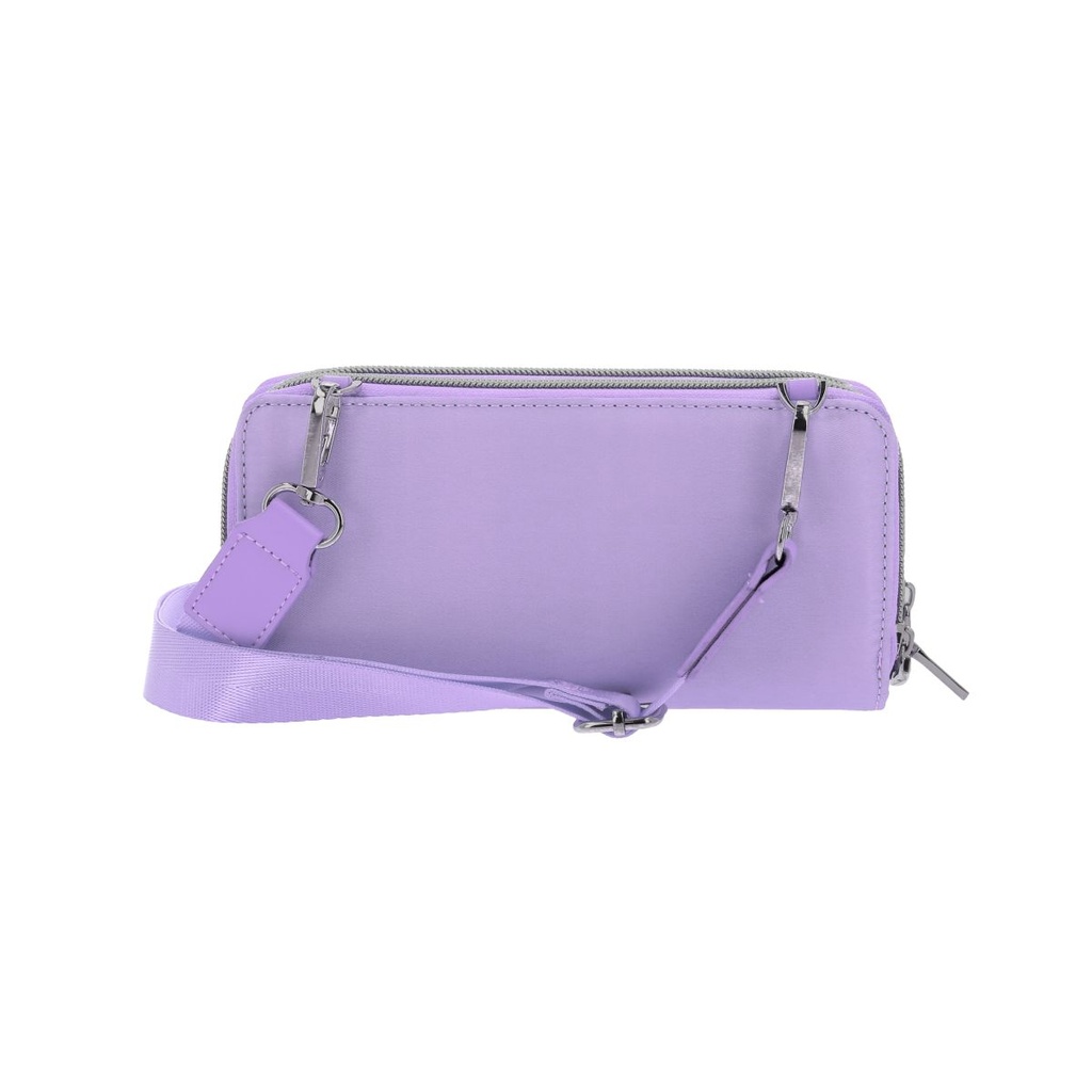 Billetera Grande Para Mujer Color Lila Madison Maritza