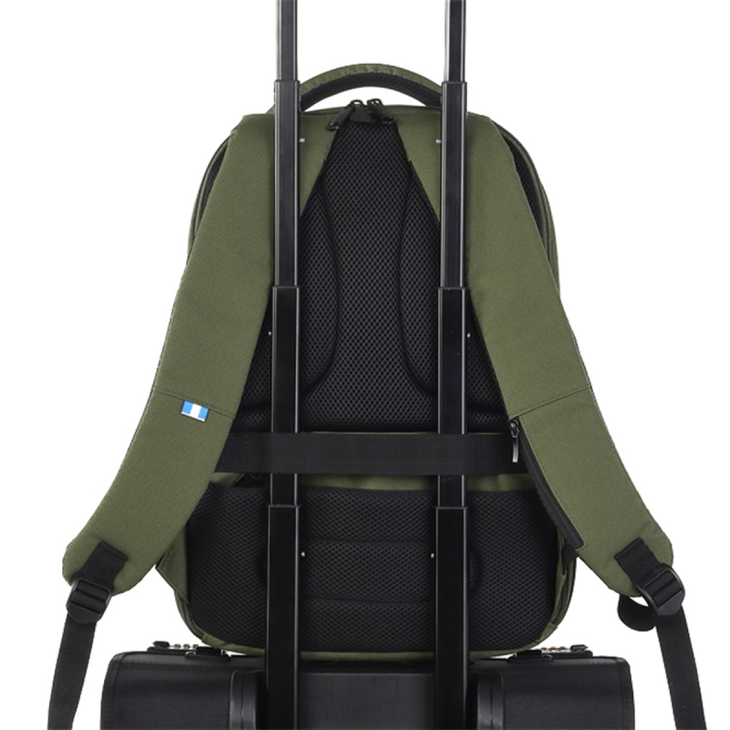 
Mochila Molvu U2 Verde Con Negro