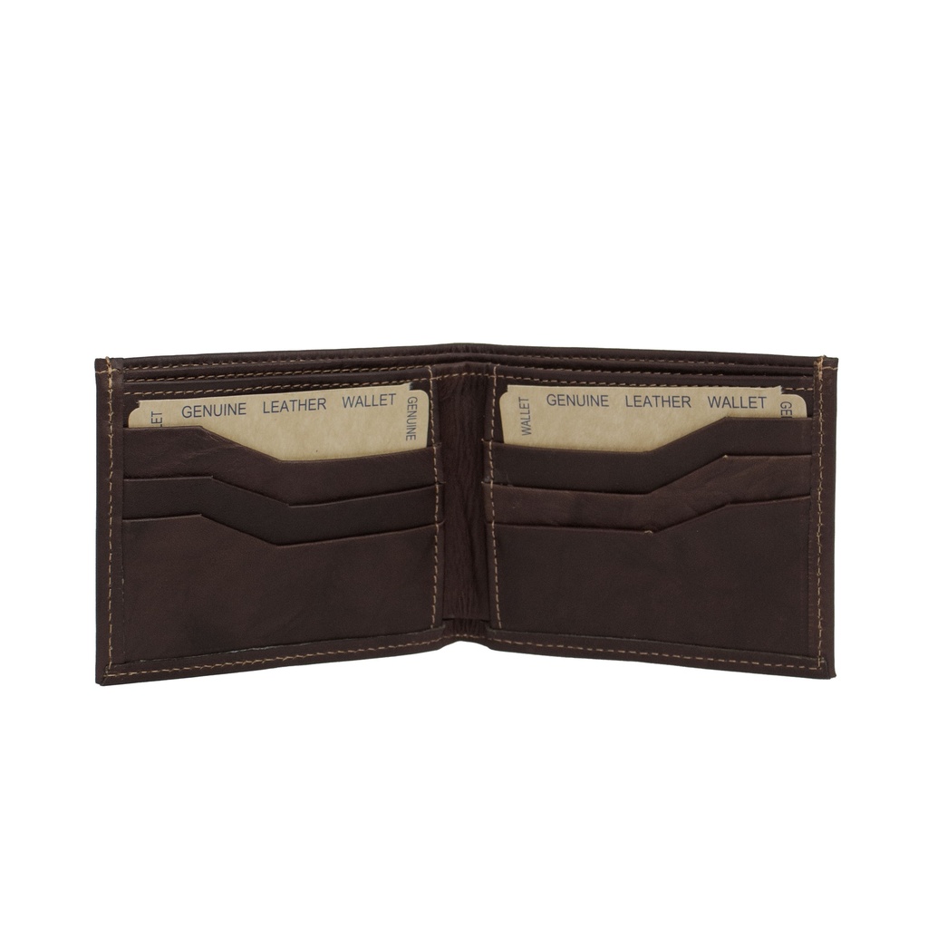 Billetera LB Doble Para Hombre Jyon Café