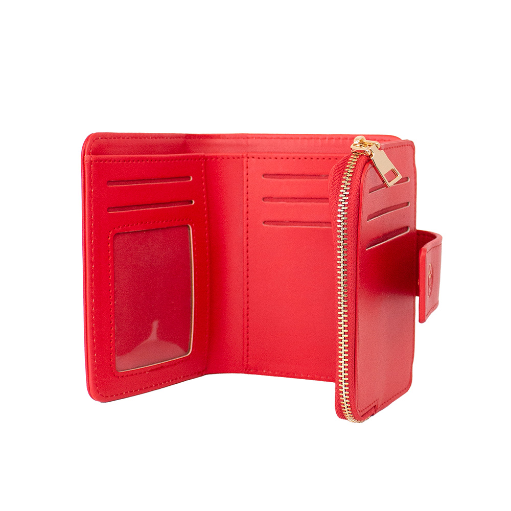 
Billetera LB Pequeña Para Mujer Lesath Rojo