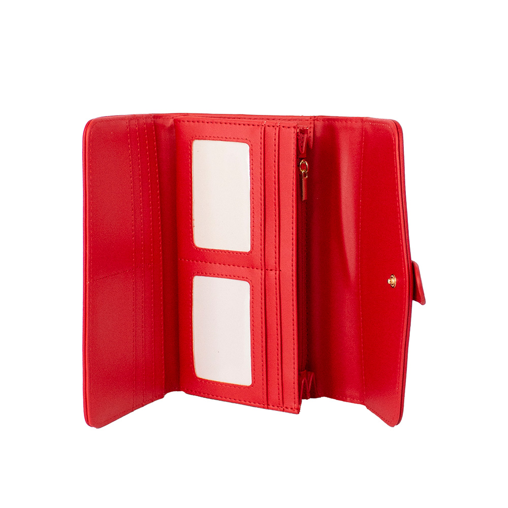 
Billetera Grande Para Mujer LB Mab Rojo