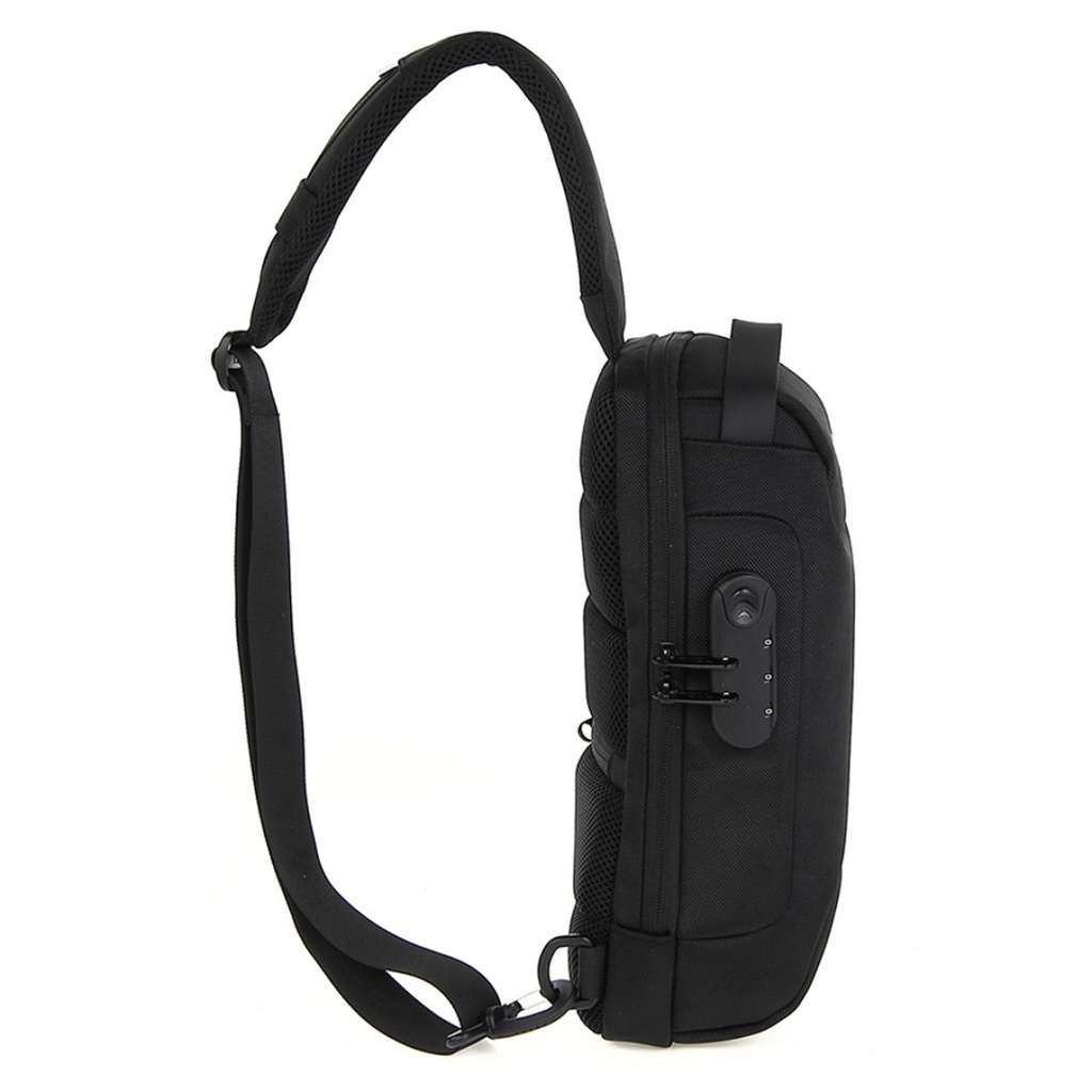 Bolso De Espalda Molvu Go Mini Negro