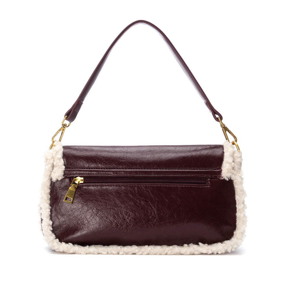 Bolso LB Tipo Bandolera Fátima Burdeos