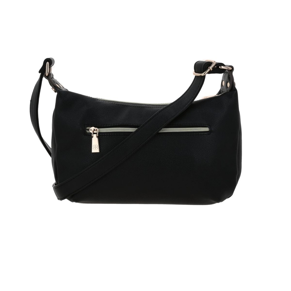 Bolso Bandolero Madison Negro Malana