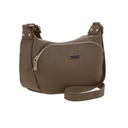 Bolso Bandolero Madison Taupe Malana