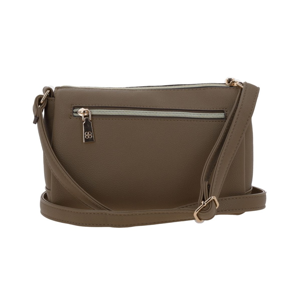 Bolso Bandolero Madison Taupe Abi