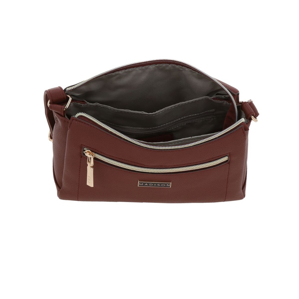 Bolso Bandolero Madison Tinto Abi