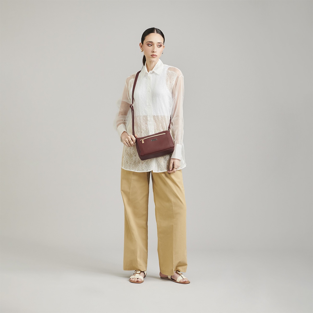 Bolso Bandolero Madison Tinto Abi