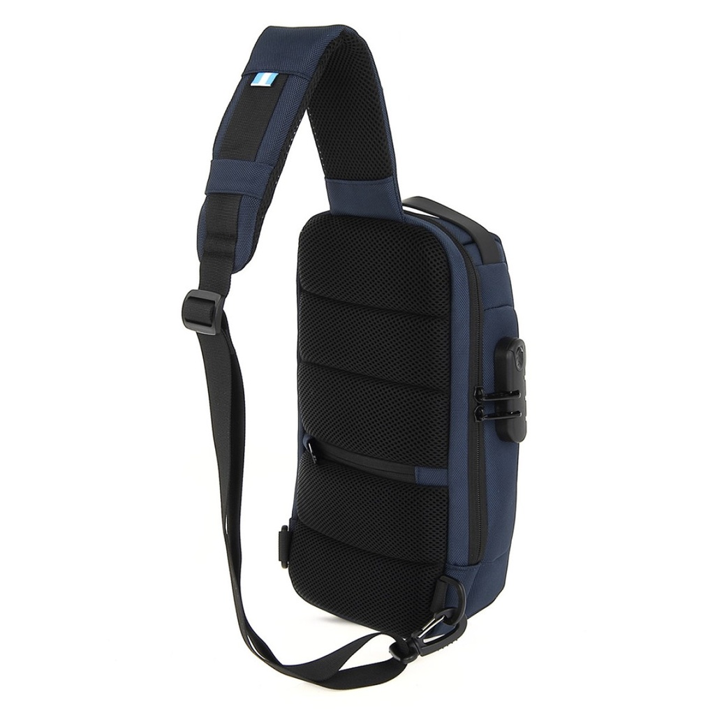 Bolso De Espalda Molvu Go Mini Azul