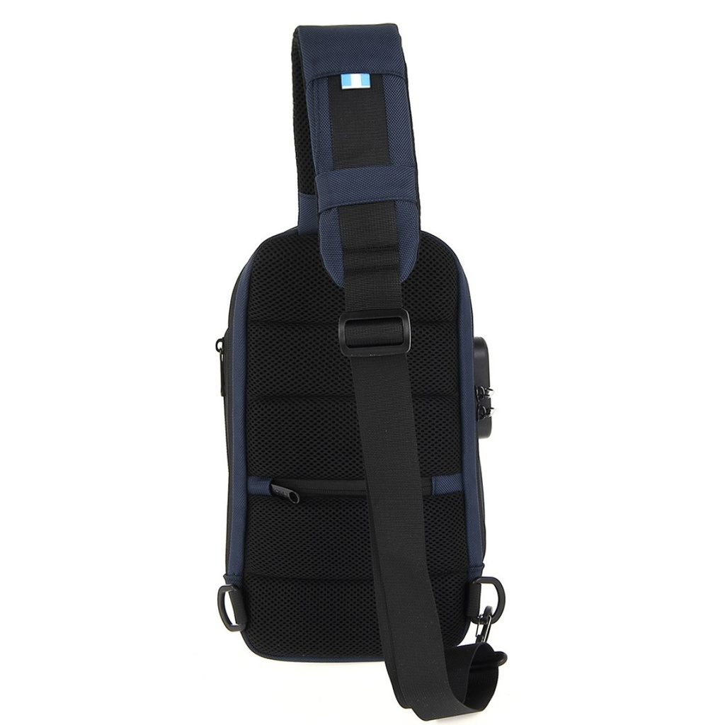 Bolso De Espalda Molvu Go Mini Azul