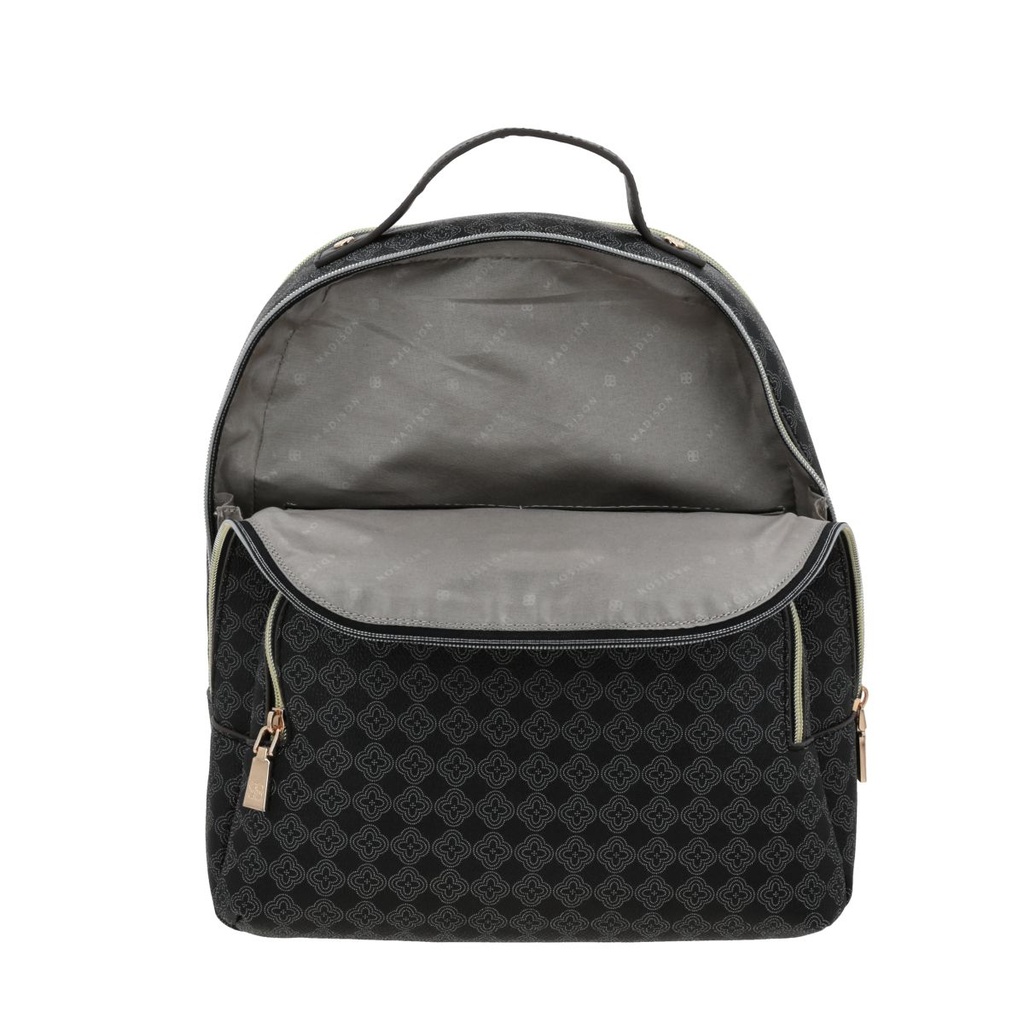 Bolso Tipo Mochila Madison Alain Negro