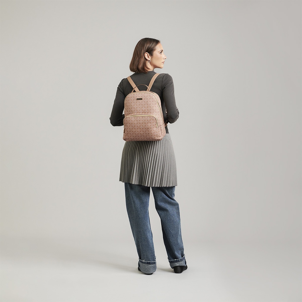 Bolso Tipo Mochila Madison Alain Rosa