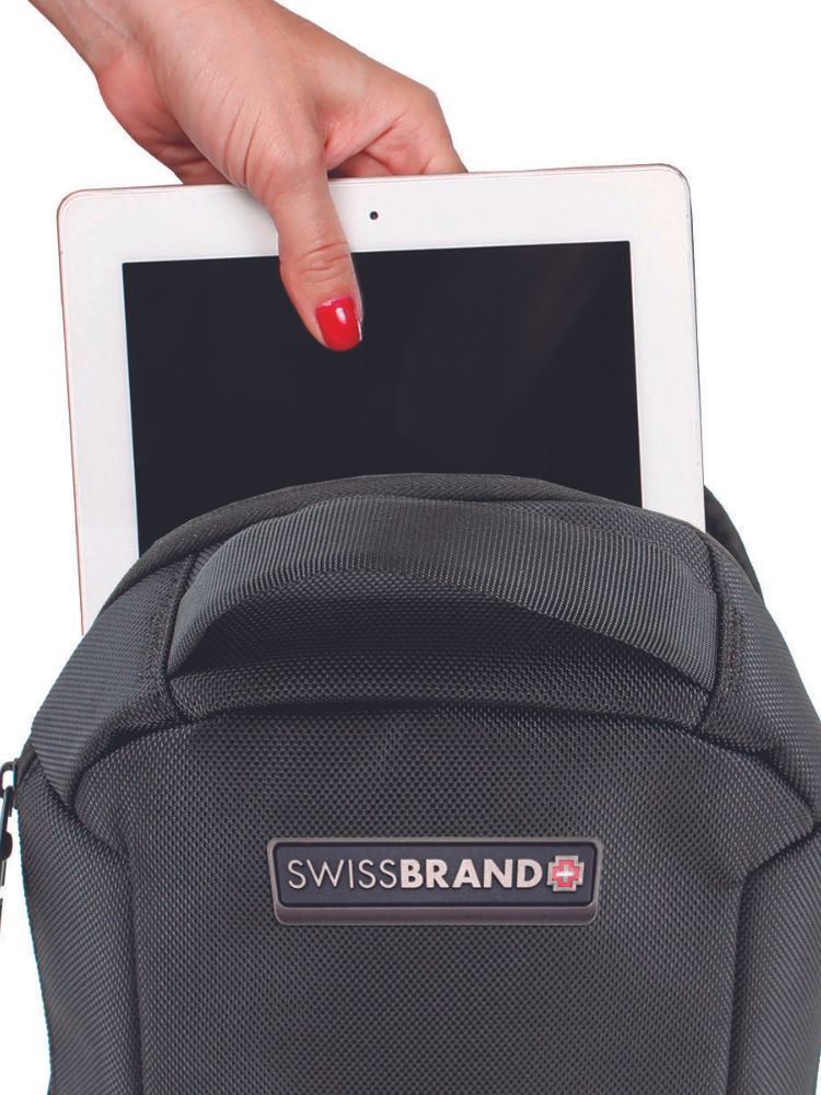 Bolso Cruzado Swissbrand Lawrence Black