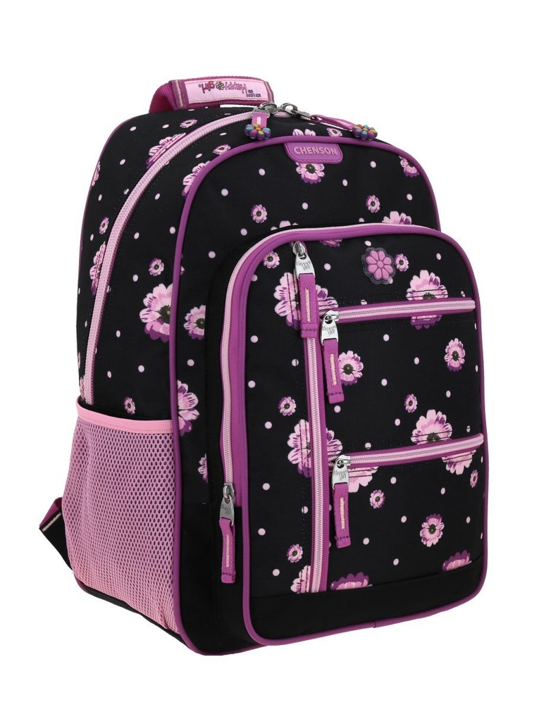 Mochila Chenson Happy Girl Floral Púrpura