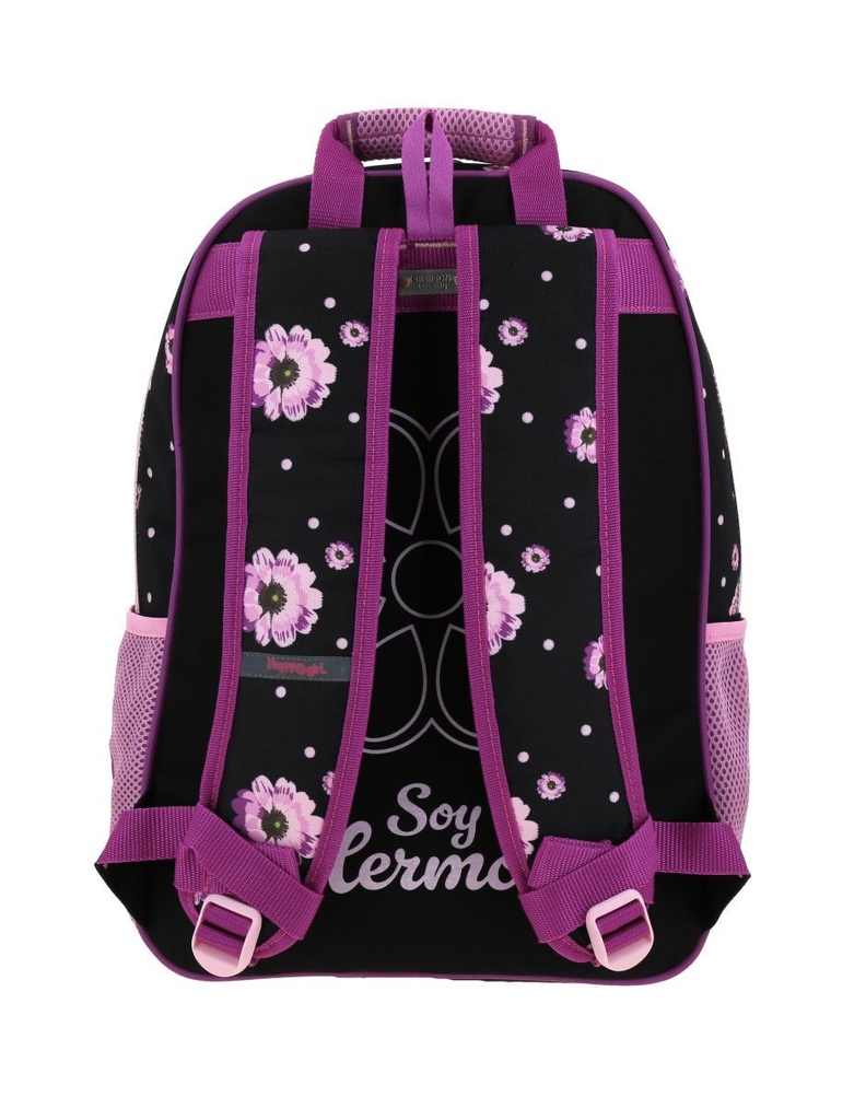 Mochila Chenson Happy Girl Floral Púrpura