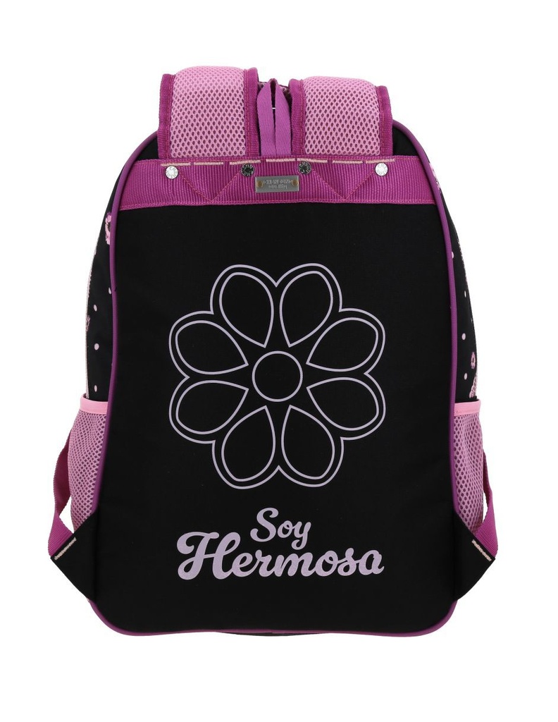 Mochila Chenson Happy Girl Floral Púrpura