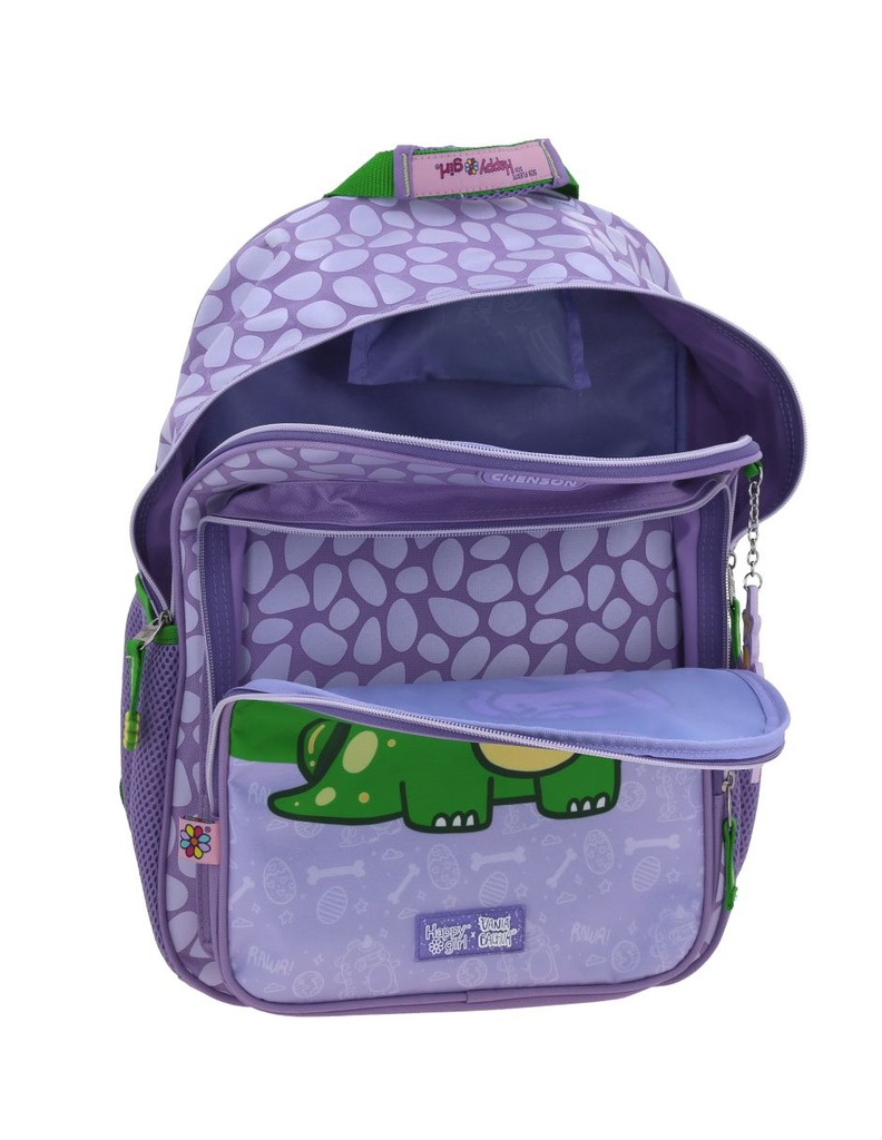 Mochila Lila Vania Bachur Happy Girl Vani