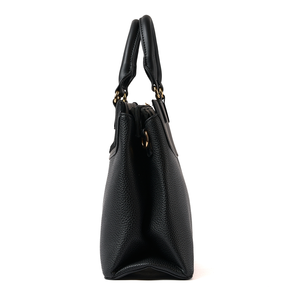 Bolso LB Tipo Tote Carmín Negro
