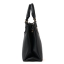 Bolso LB Tipo Tote Carmín Negro