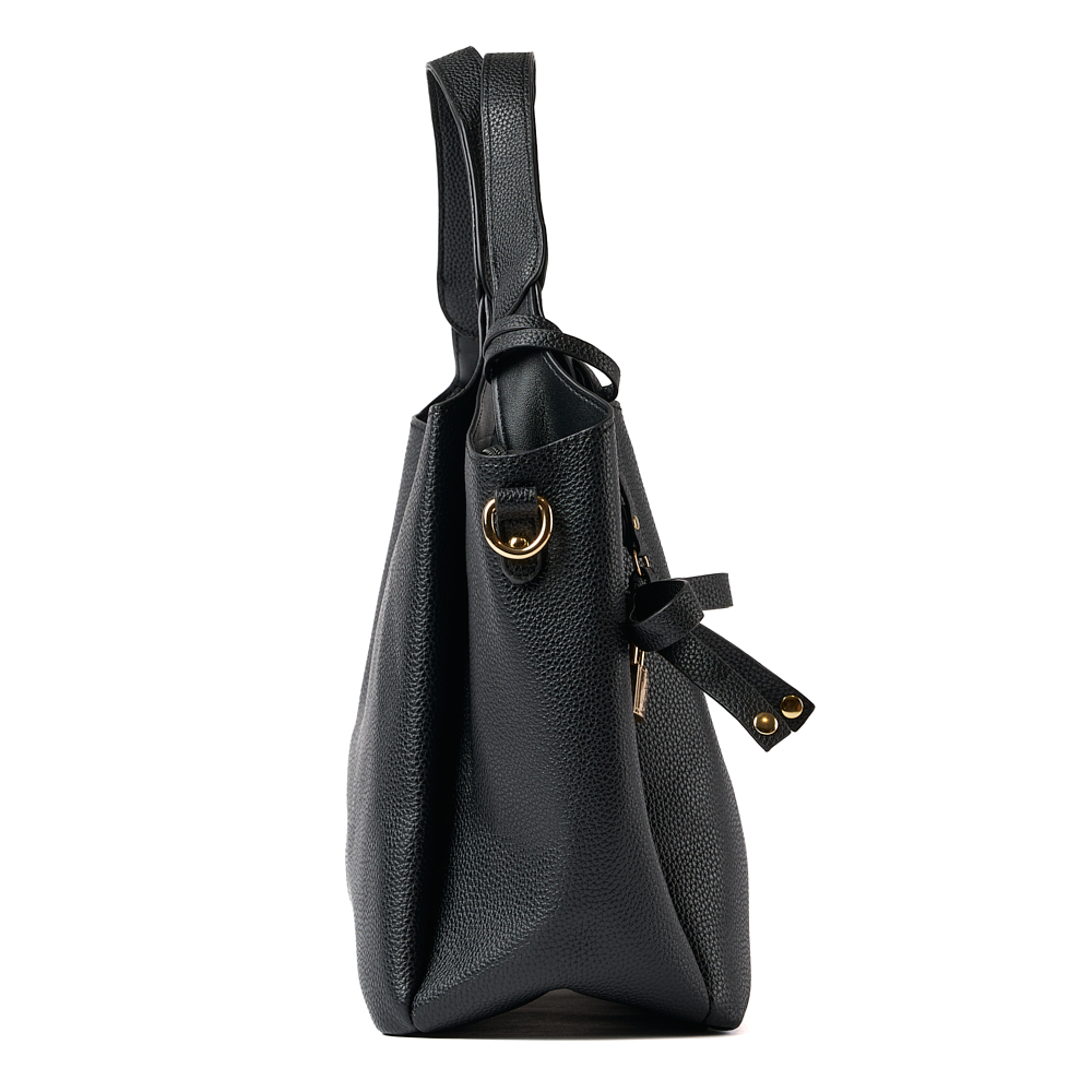 Bolso LB Tipo Hobo Jade Negro