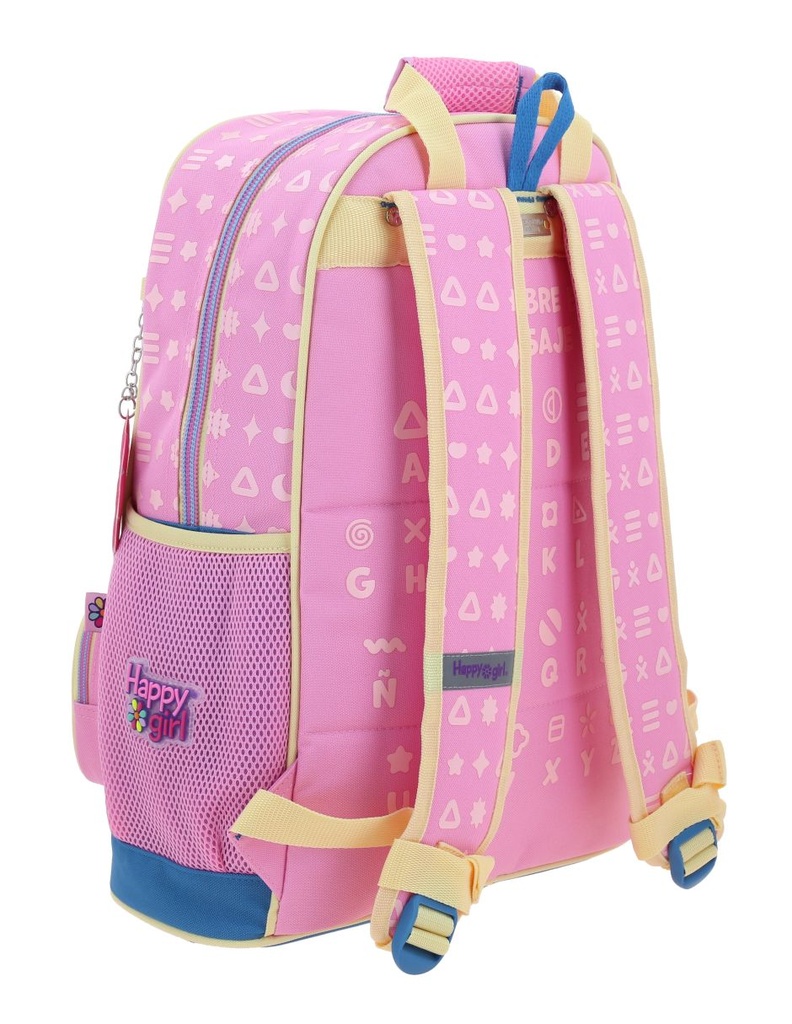 Mochila Chenson Rosa Happy Girl Gipsy
