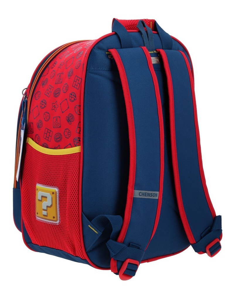 Mochila Azul Mario Bros Chenson Gronshi