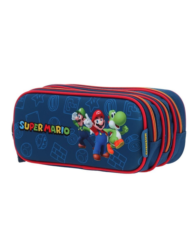 Portalápiz Azul Mario Bros Chenson Gronshi