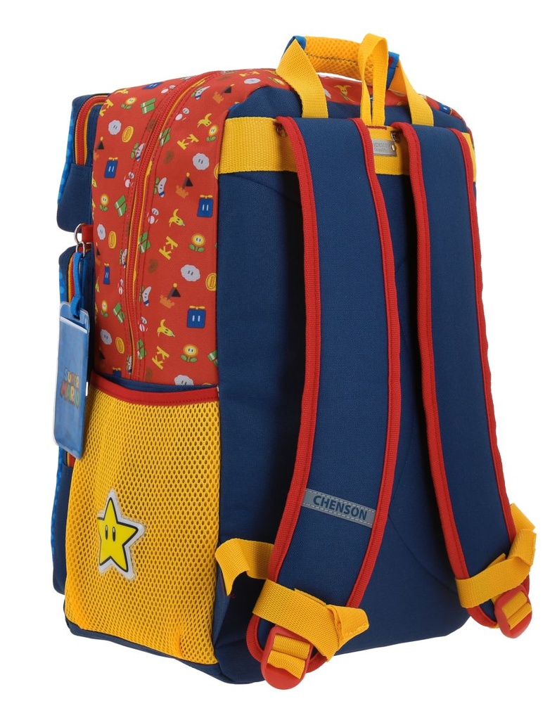 Mochila Azul Mario Bros Chenson Onder