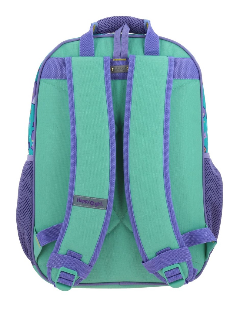 Mochila Turquesa Vania Bachur Happy Girl Josed