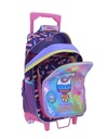 Mochila Con Ruedas Rosa Happy Girl Vania Bachur Pacia