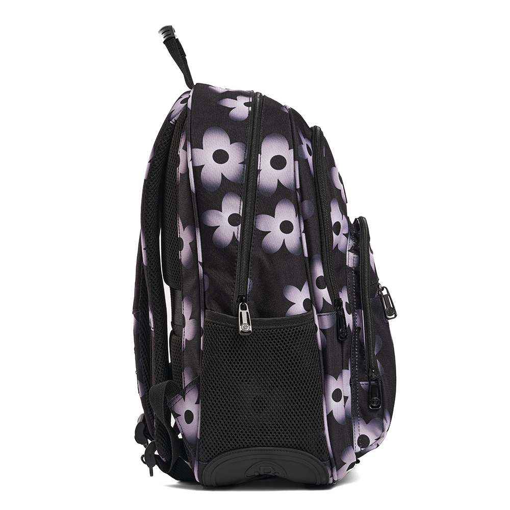 Mochila LB Axon Negro Floral