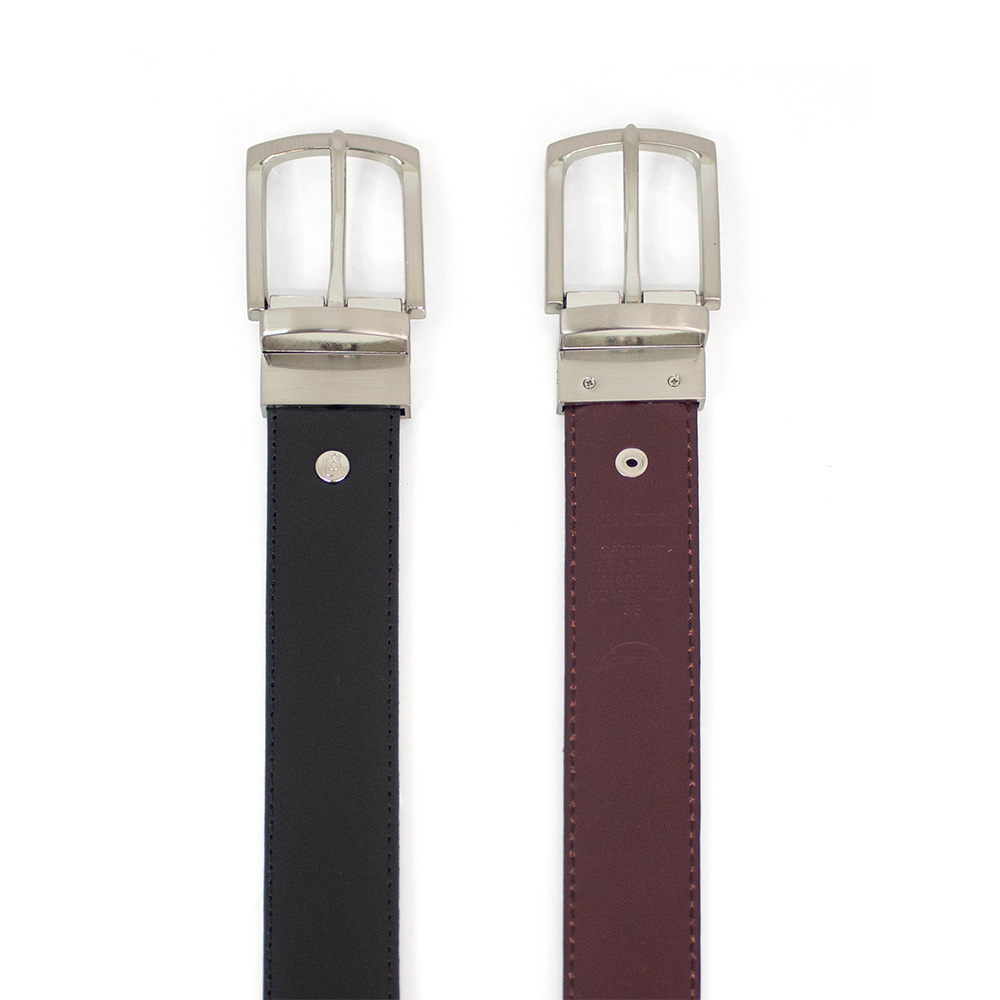 Cincho Reversible LB Geovanni Negro/Vino 36"