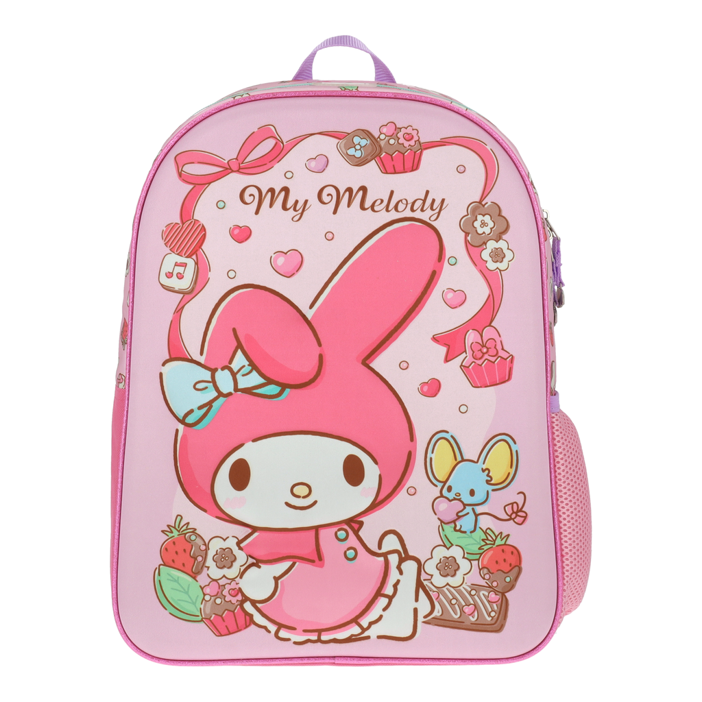 Set Mochila, Lonchera Y Portalápiz My Melody Y Flat