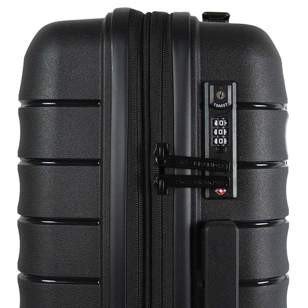 Maleta Swissbrand Duna Black 28"