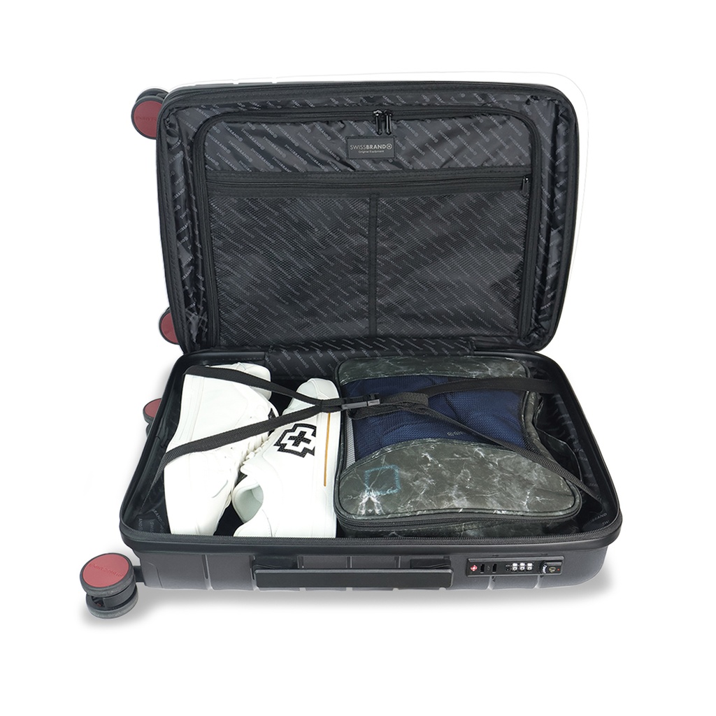 Maleta Swissbrand Duna Grey 20"