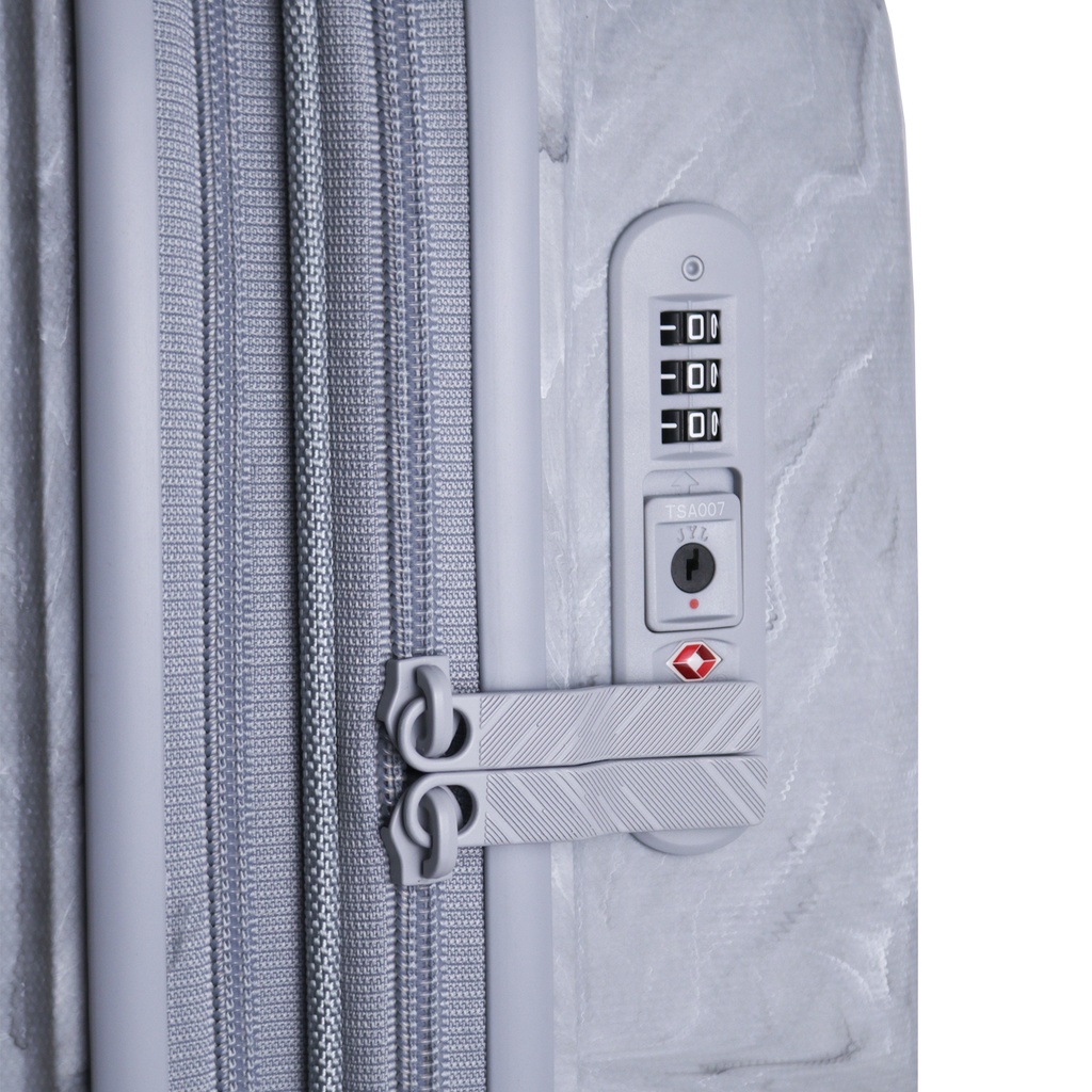 Maleta Swissbrand Marble Grey 28"