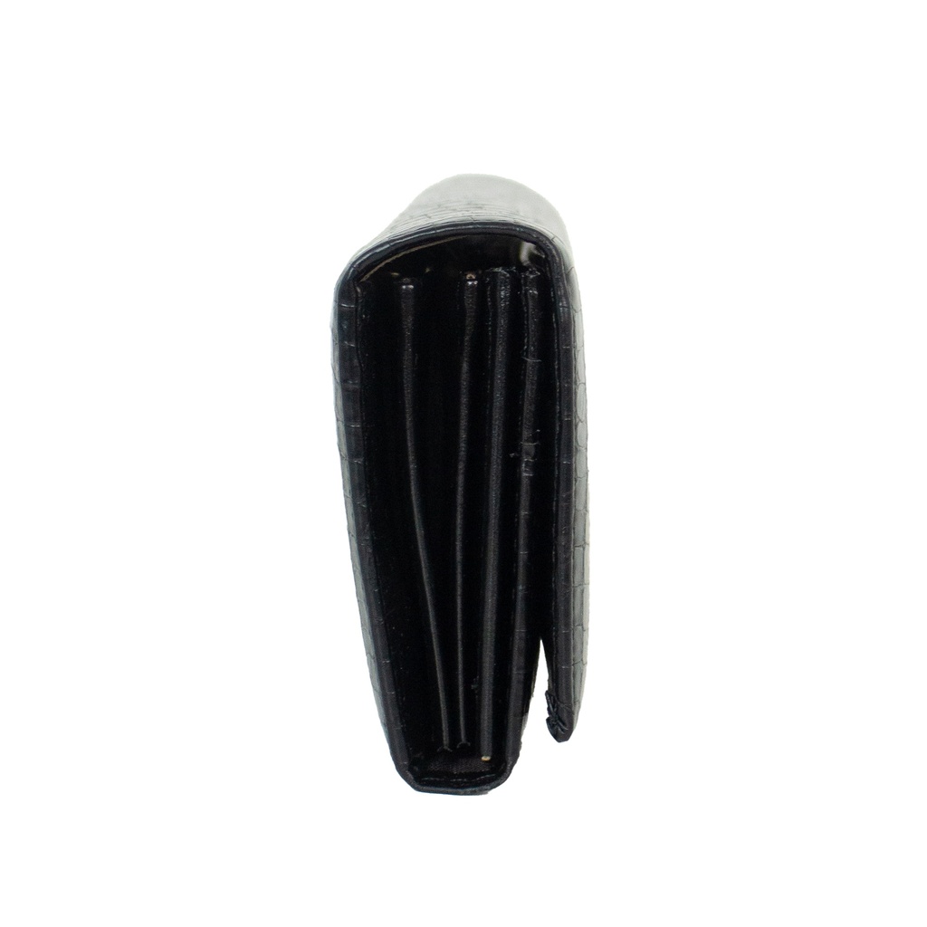 Billetera Madelin Grande Para Mujer Yoss Negro