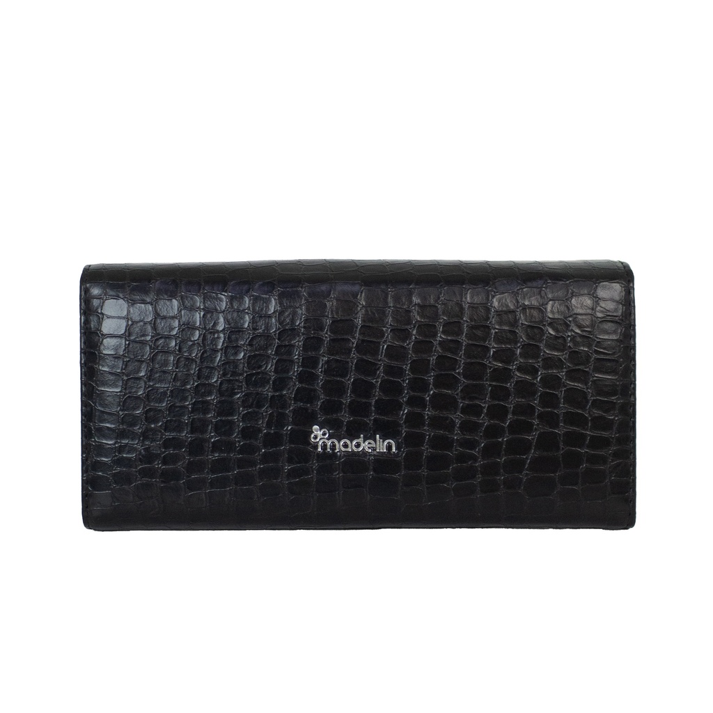 Billetera Madelin Grande Para Mujer Yoss Negro