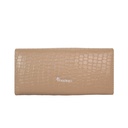 Billetera Madelin Grande Para Mujer Yoss Beige Oscuro