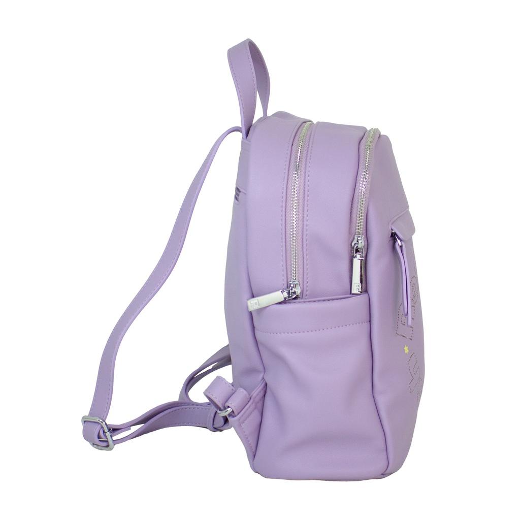 Bolso Refresh Tipo Mochila Samary Lila