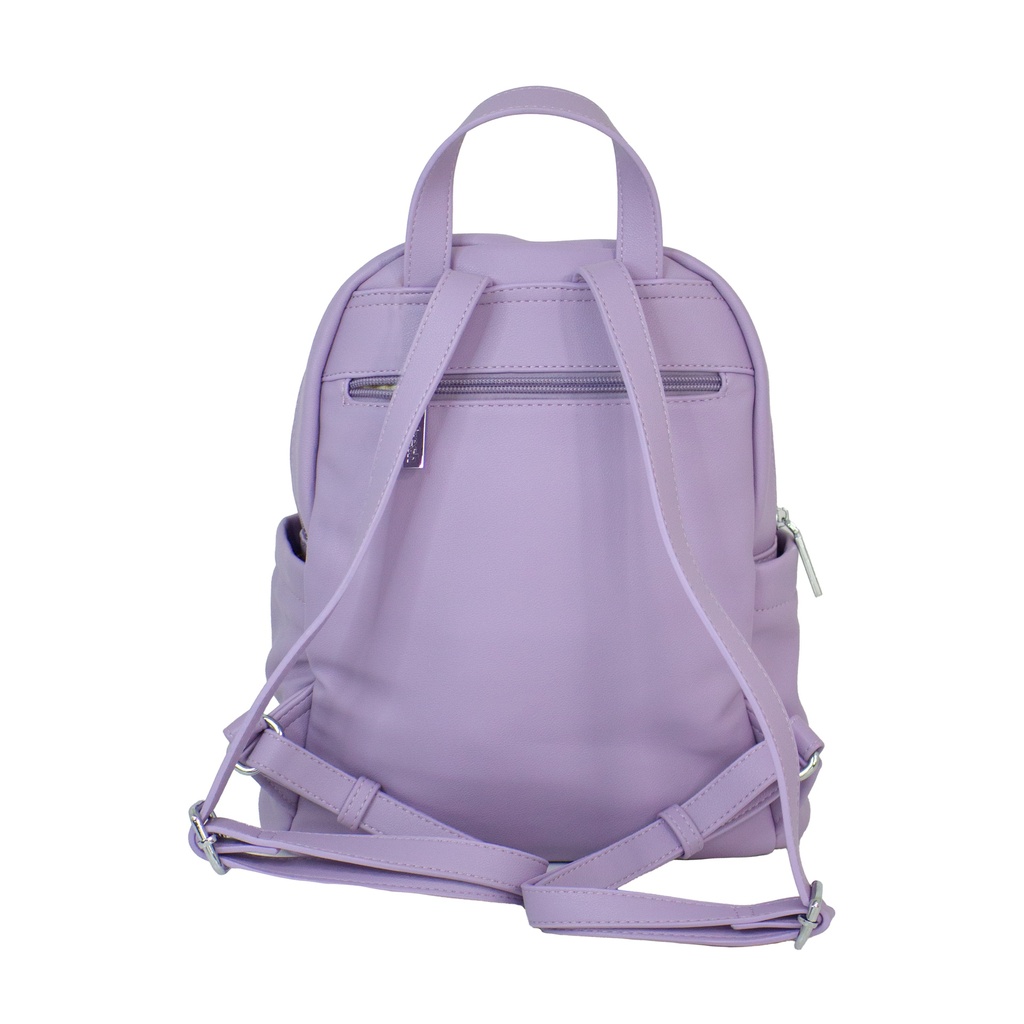 Bolso Refresh Tipo Mochila Samary Lila