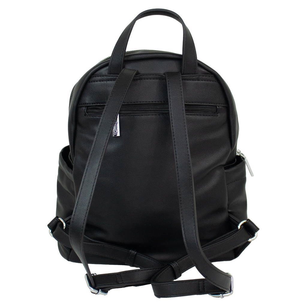 Bolso Refresh Tipo Mochila Samary Negro