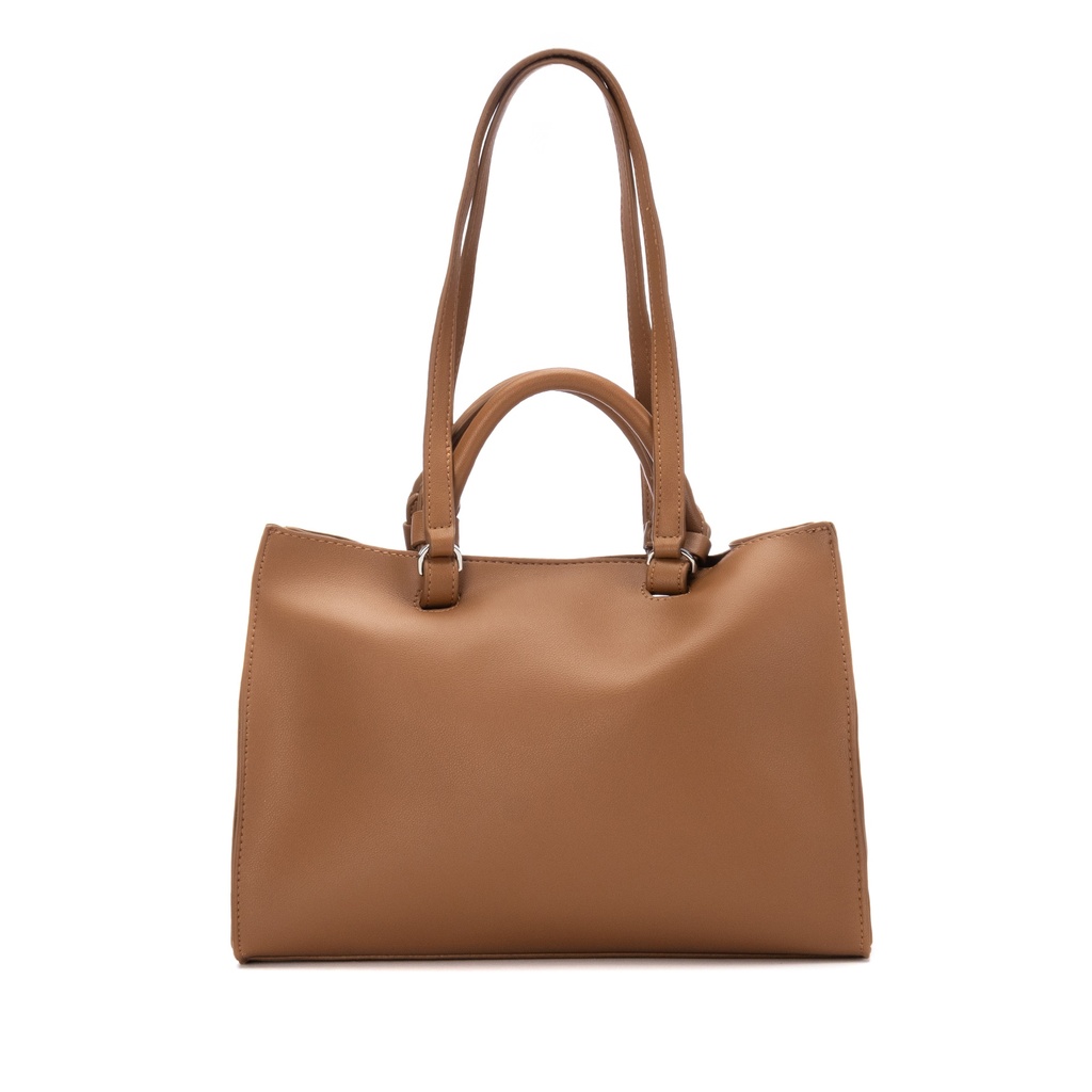 Bolso Refresh Tipo Satchel Vania Camel