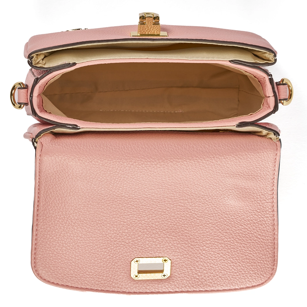 Bolso LB Tipo Bandolera Heritage Rosado