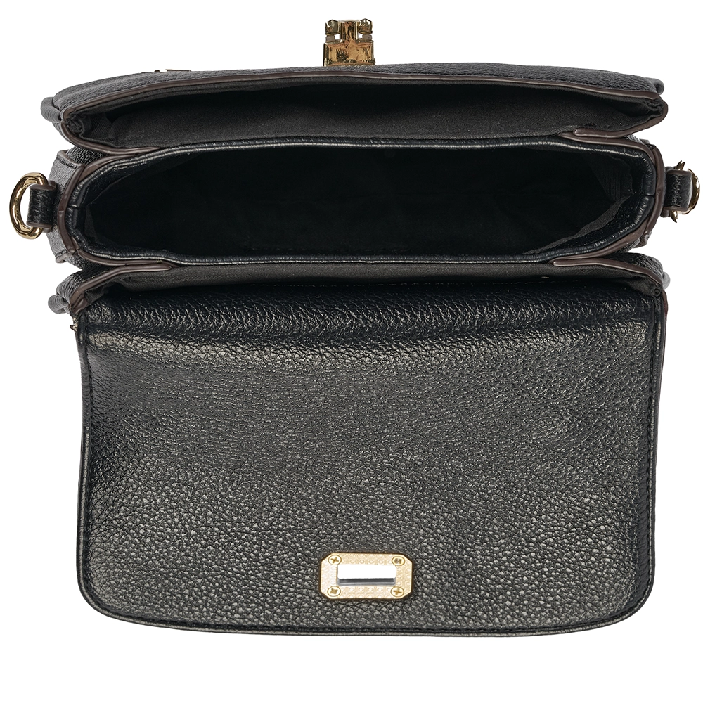 Bolso LB Tipo Bandolera Heritage Negro